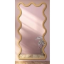Lustro nieregularne w ramie mdf - TWIST – Blobs Mirrors Złota Rama